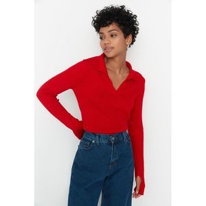NWT Trendyol Women Regular Polo neck Knitwear Sweater